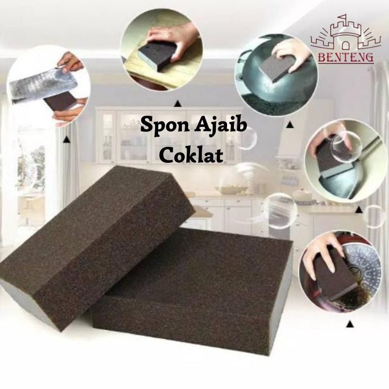 SAC3 - Spons Busa Ajaib Pembersih Nano Sponge Rube Eraser