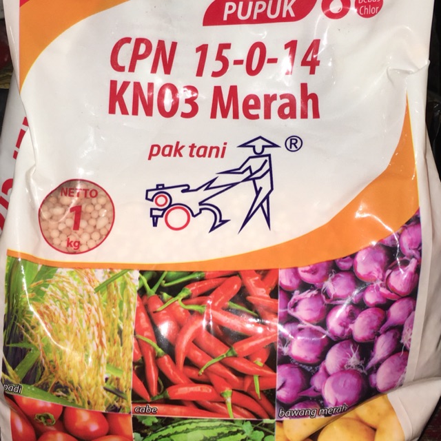 Pupuk KNO3 Merah Pak Tani 1kg