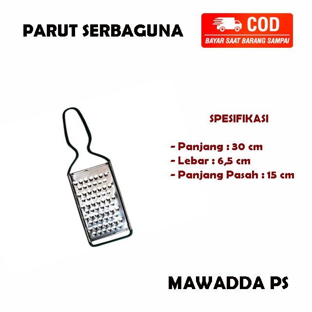 Alat Pemotong Parut Pasah Ketela Pepaya Parut Serbaguna Gagang Kecil