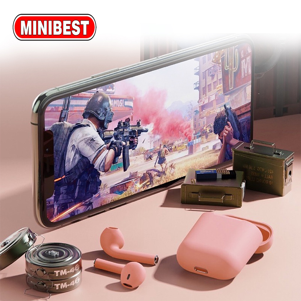 MB MINIBEST TWS Earphone Headset Bluetooth MB I7S Inpods I12 earphone Bluetooth Wireless android MB555