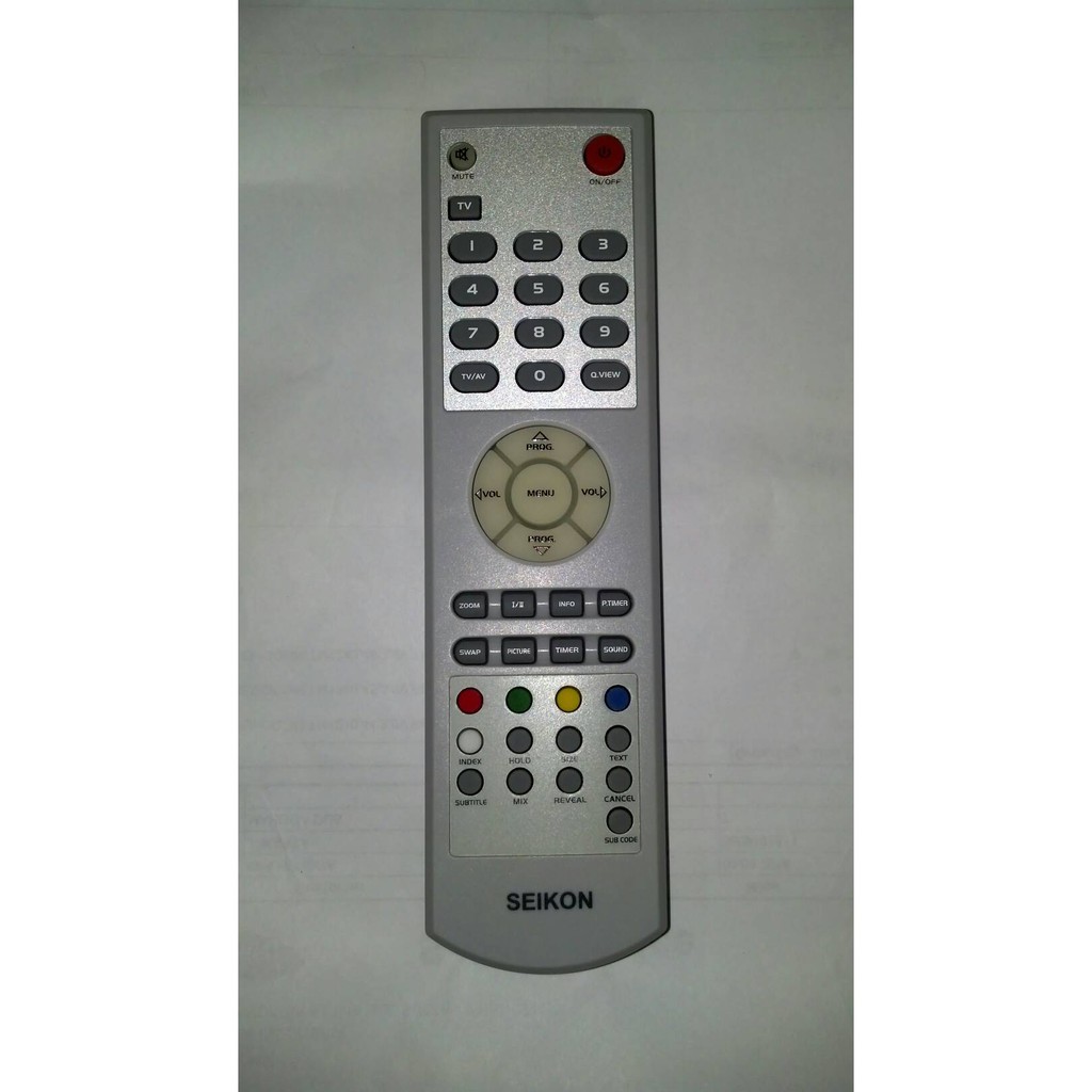REMOT/REMOTE TV TABUNG/LCD/LED SEIKON ORI/ORIGINAL/ASLI