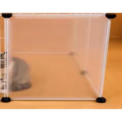 Kandang Hewan Peliharaan  / Kandang Anjing / Kandang Kucing / Kandang Hamster Burung Pagar Besi DIY-1Pcs TRANS Plate