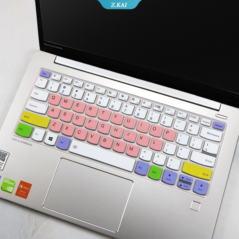 Pelindung Keyboard Silikon Anti Debu / Air Multi Warna Untuk Lenovo Ideapad 5 Slim 3 5i Air 7000-14 YOG-15 13.3 &quot;(ZK)