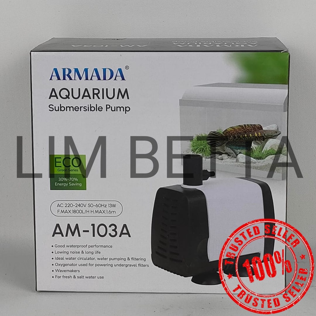 POMPA AQUARIUM ARMADA AM-103 A / POWER HEAD 103 LOW WATT TERMURAH