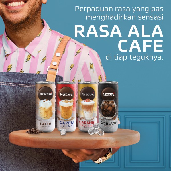 Kopi Nescafe Kaleng CAPPUCCINO Can 220 ml (Harga Satuan)