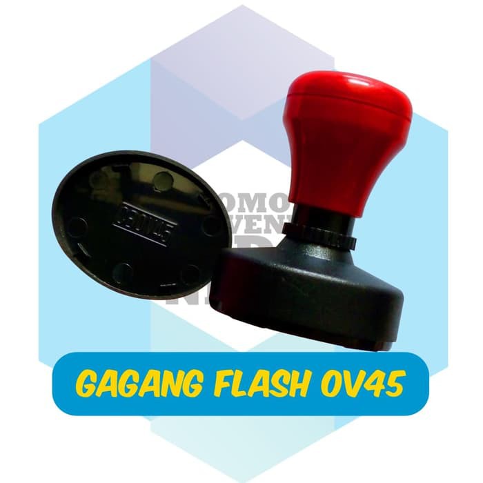 

Gagang stempel flash ukuran OVAL 45