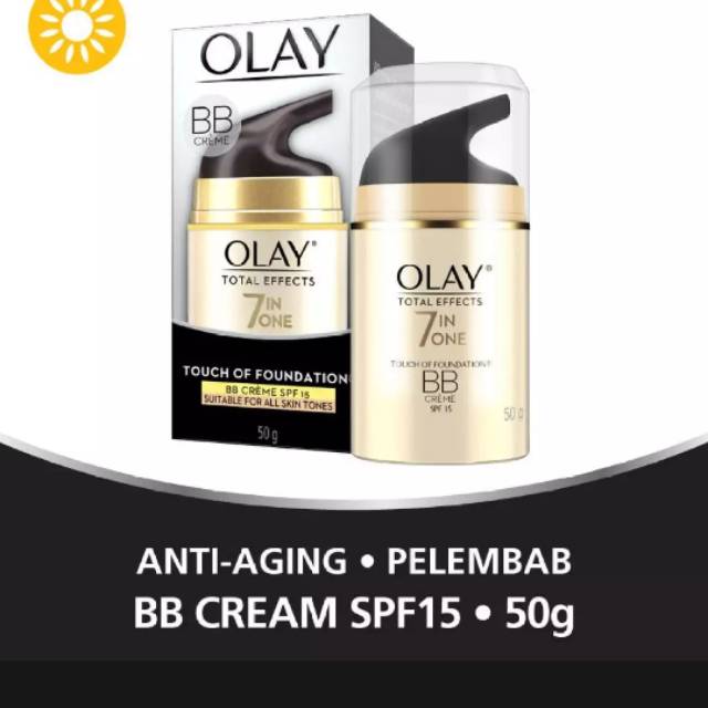 Olay Anti Aging Pelembab BB cream SPF 15 7in1  50gr