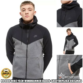 nike tech black grey