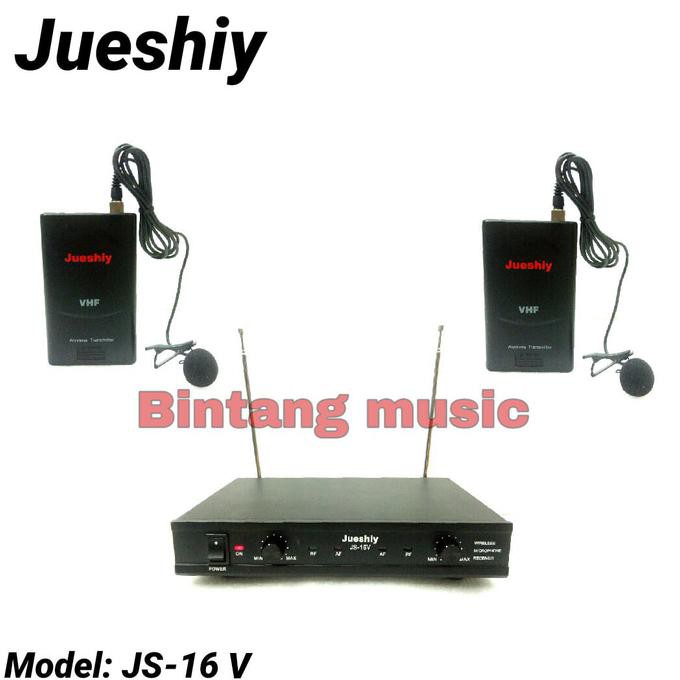 Super Mic Wireless Jueshiy Js 16 V Clip On - Jepit Sale