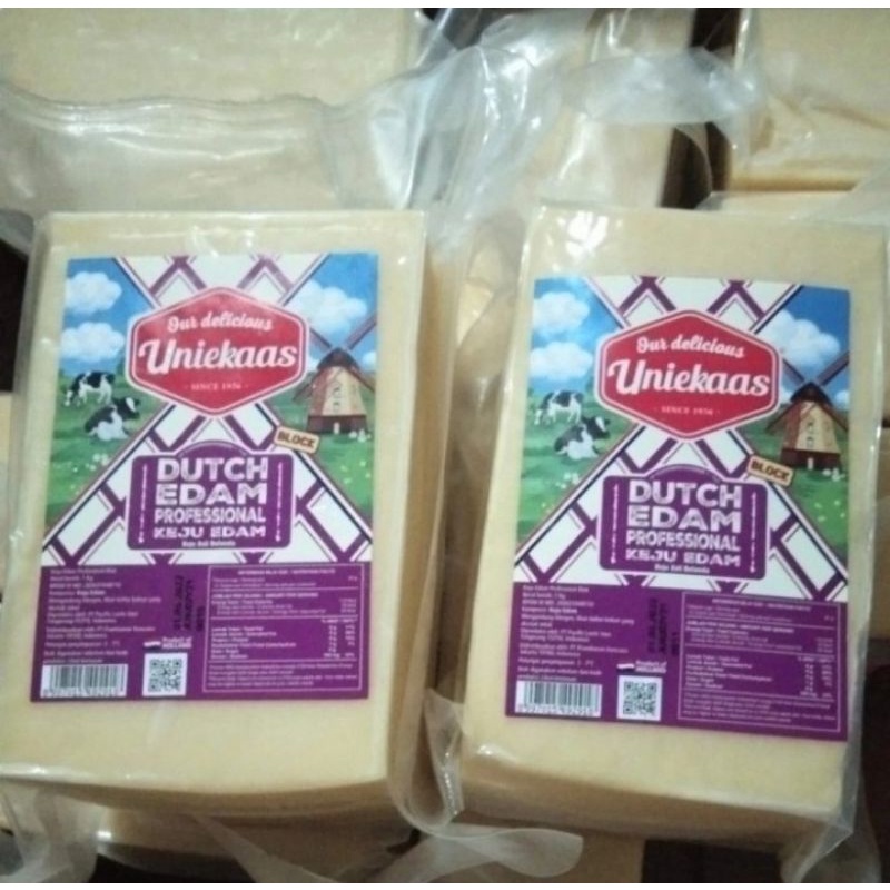 

Uniekaas Dutch edam professional keju edam 500gr repack import Belanda