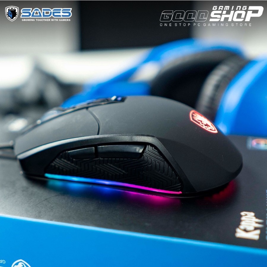 Sades Kappa RGB PMW 3325 - Mouse Gaming