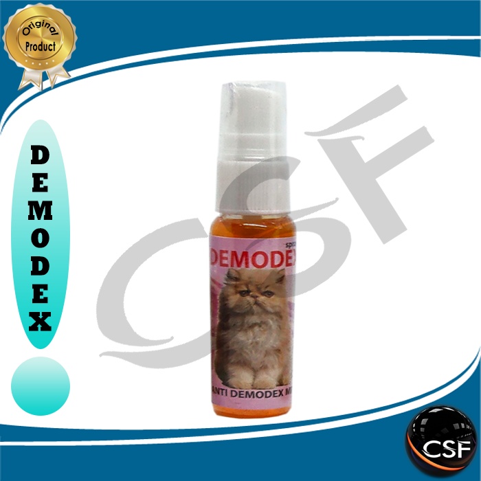 Obat Scabies Kucing / Anti Kutu Kudis DEMODEX Spray 30ml