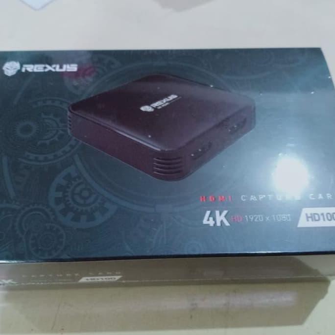 Rexus Hd100 Hdmi 4K Game Capture Card Stream And Record