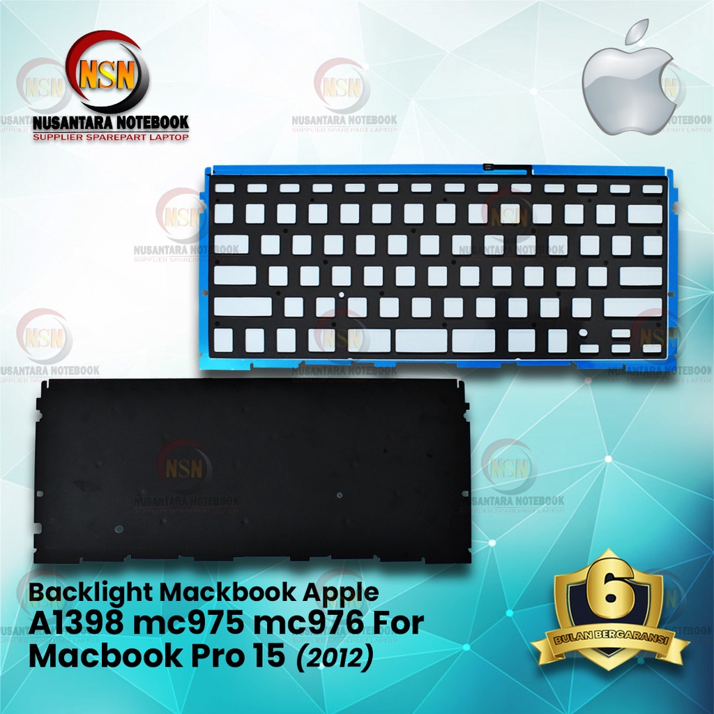 Backlight Only A1398 mc975 mc976 For Macbook Pro 15&quot; (2012)