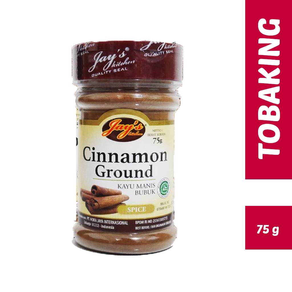 

Jay's Cinnamon Ground / Kayu Manis Bubuk Jays 75 gr