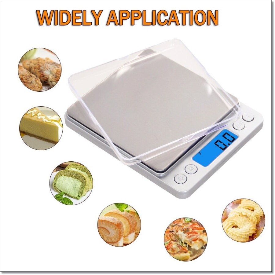 Digipounds Timbangan Emas Dapur Mini Digital Scale 3000g 0.1g - i2000 murah medan
