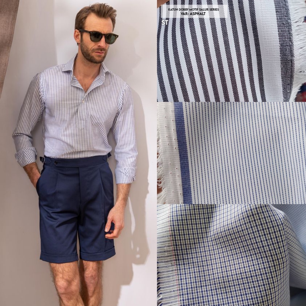 Katun Dobby Motif Salur Series