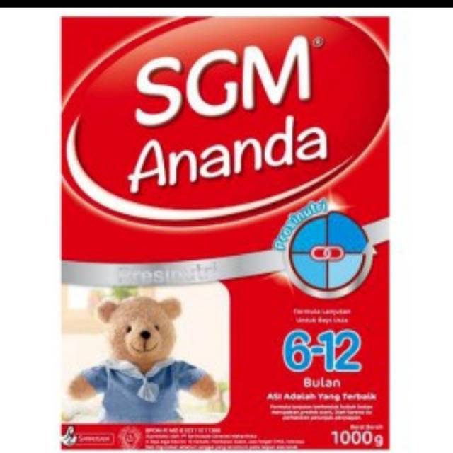 Susu SGM ananda tahap 6-12 bulan