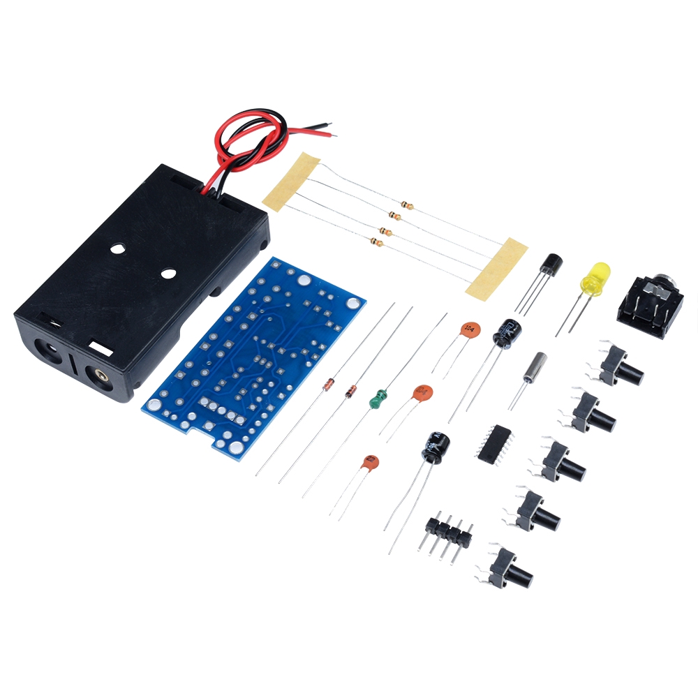 Modul Pcb Penerima Radio Fm Stereo Nirkabel Diy 76mhz-108mhz