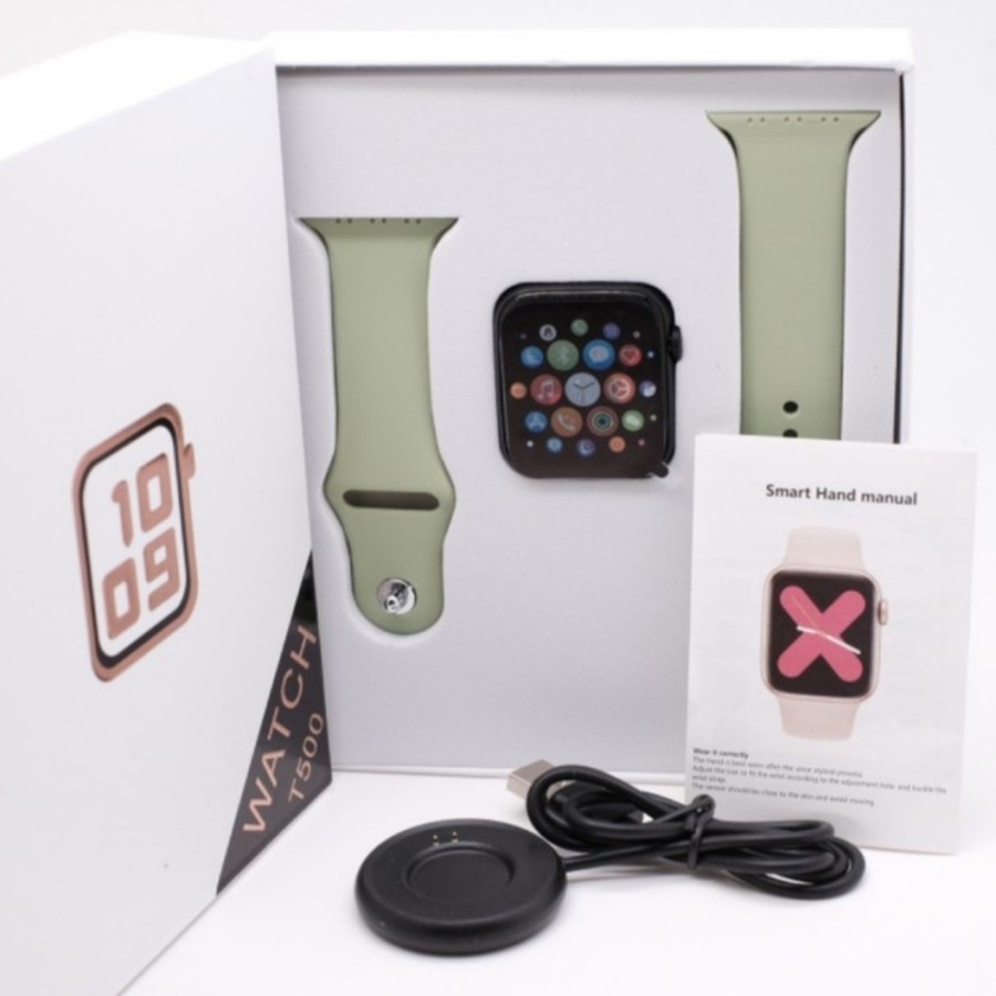 Jam tangan Smart watch T500 bluetooth smartwatch T500