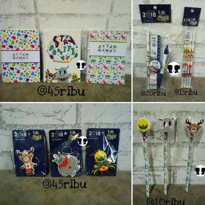 

Top!! Paket Stationery Set Asian Games Alat Tulis Perlengkapan Sekolah