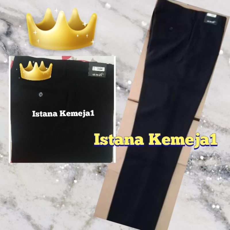 Celana Bahan Alisan Celana Kerja Regular dan Slimfit Celana Formal Pria