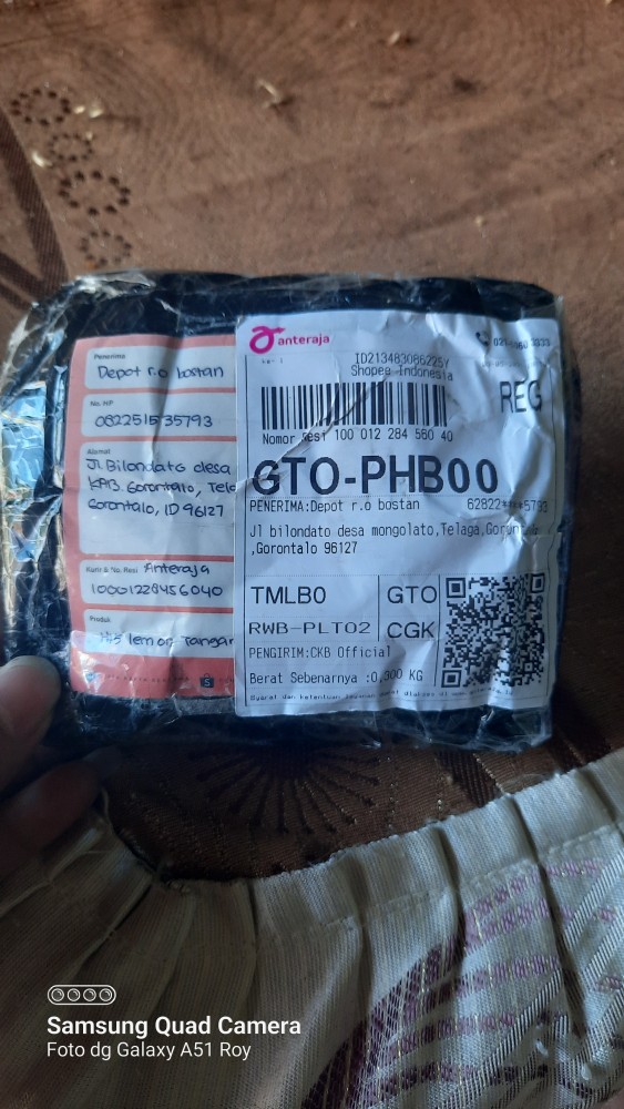 Hi 5 Air Freshener Lemon