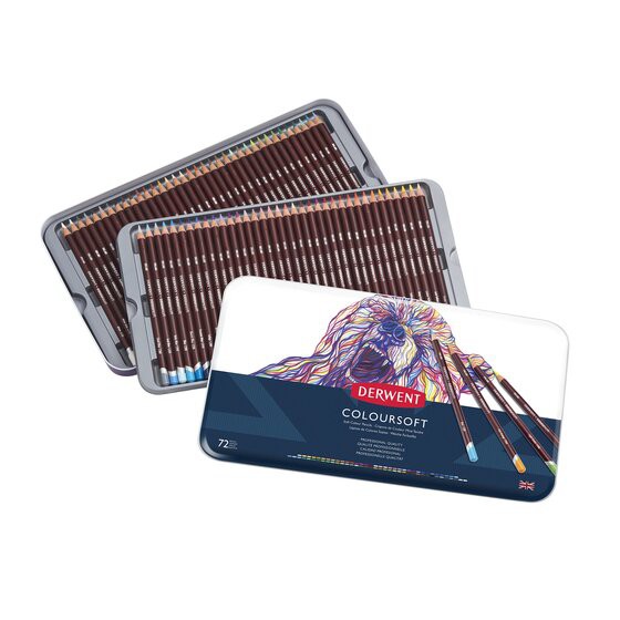 

DERWENT COLOR SOFT PENCIL 72W