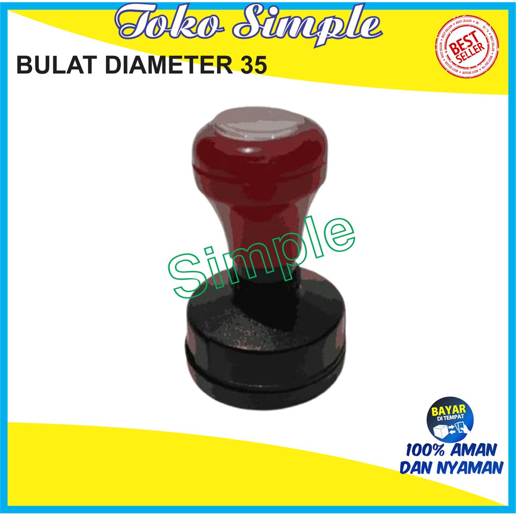 

Gagang Stempel Flash D35 Gagang Stempel Warna BULAT DIAMETER 35