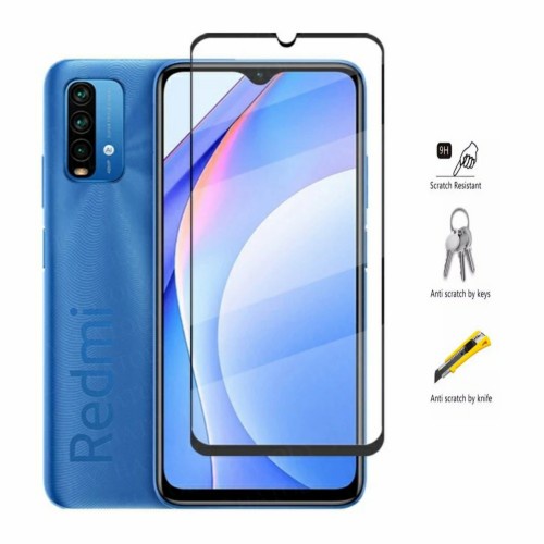 KOREAN Tempered Glass Redmi 9T 6.53 inchi FULL SCREEN Redmi 9 Power 5D 9D 21D FULL GLUE