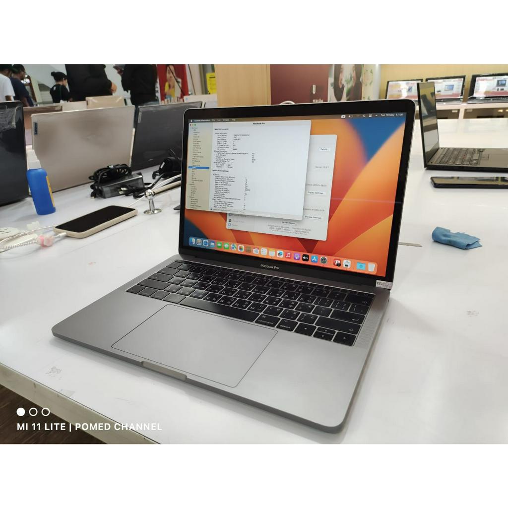 LAPTOP BISNIS  13 2017 MPXQ2 INTEL I5 2.3GHZ 8GB 256GB IRIS PLUS 13.3&quot; RETINA MAC OS GREY