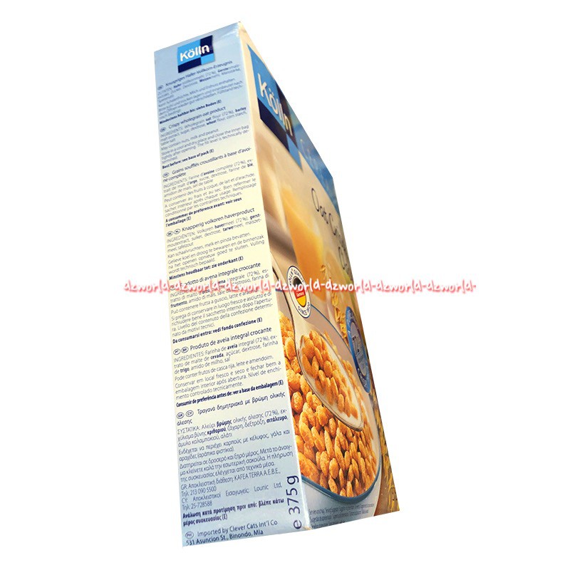 Kolln Cereals Granola Crispies Chcocolate 375gr Makanan Sereal Sarapan Kollin