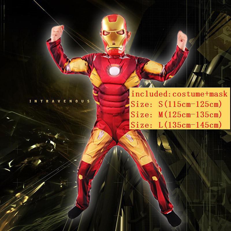 Kostum iron man anak costume ironman costum cosplay custom