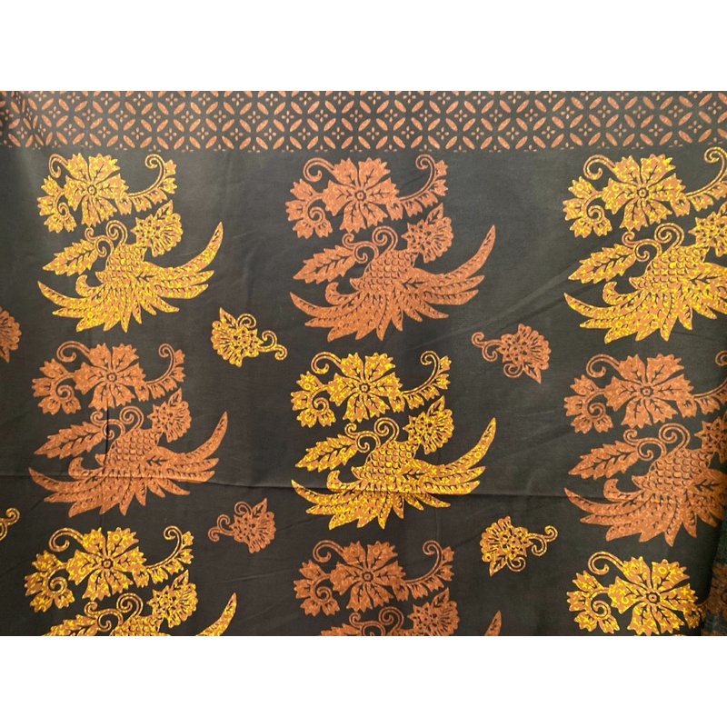 Kain Batik Meteran Dasar Hitam