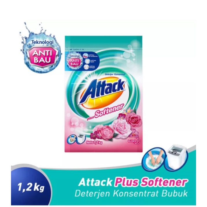 ATTACK Plus Softener 1200 gr