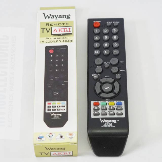 Remot tv WAYANG AKARI LED LCD
