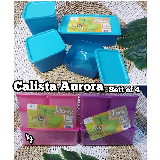 (COD) TOPLES CALISTA AURORA / Calista Aurora Toples Set isi 4pcs