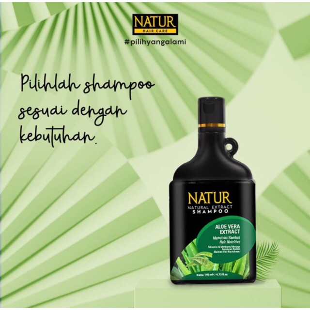 Natur Shampoo Extract Aloe Vera 140 ml