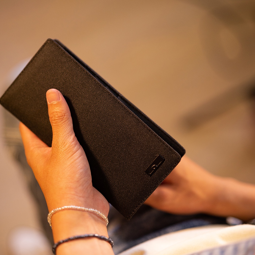 JFR Fashion Dompet Pria Panjang Bahan Kulit Canvas JP09-5