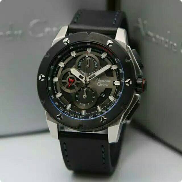 Jam Tangan Pria / Cowok Alexander / Alexandre Christie AC 6549 MC