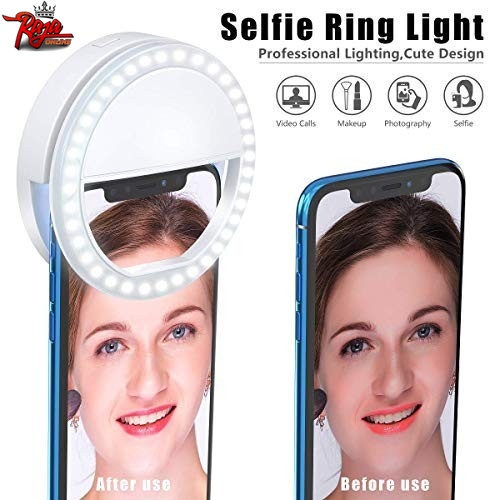 Selfie Kecil  - Clip On Selfie Ring Light Portabel
