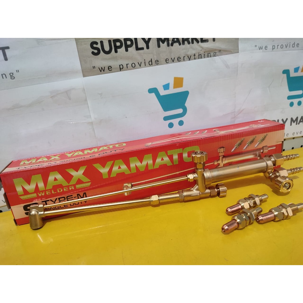 ORIGINAL CUTTING TORCH MAX YAMATO TYPE M STANG LAS POTONG CUTTING