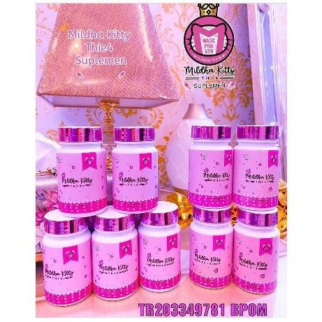 Mildhakitty Pelangsing original kemasan baru BPOM| Obat dier herbal | pelangsing aman untuk busui
