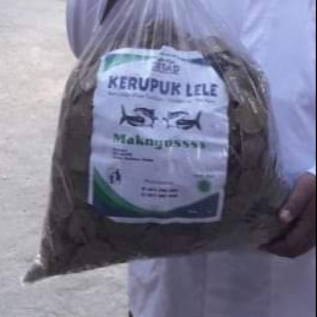 

Kerupuk lele maknyus 1kg