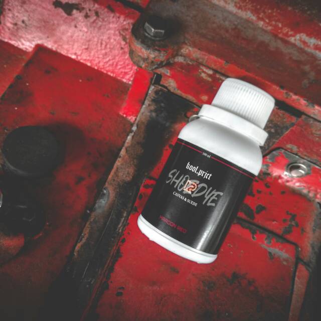 

kool.prjct Dye Polish for Canvas & Suede 100 ml - Maroon Red
