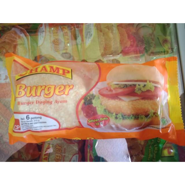 

Champ burger ayam