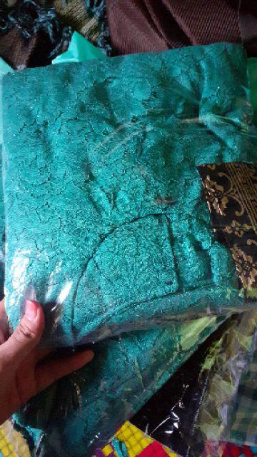 Zola_batik Couple Batik Brokat Long Blouse Raisa Lengan Panjang