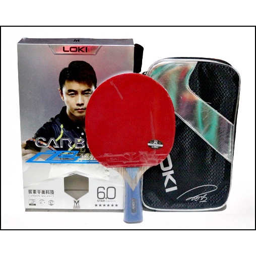 Bet Pingpong Bet Tenis Meja Loki 6 Star Carbon Original