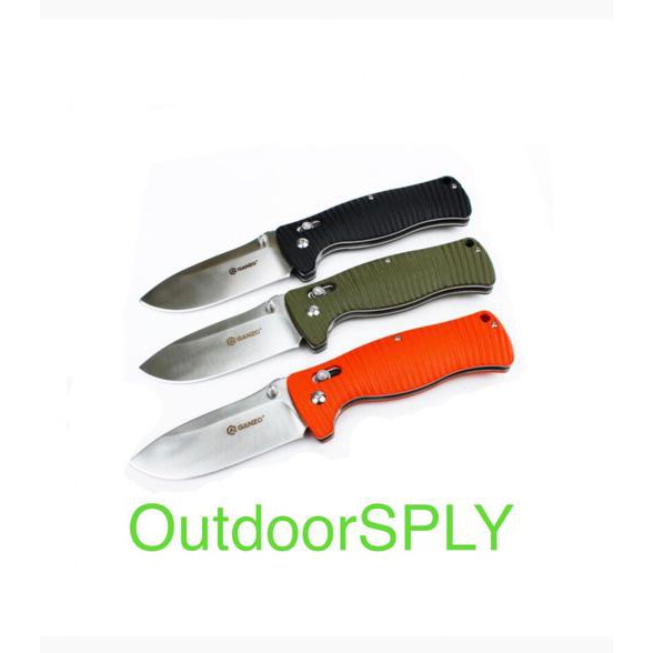 Ganzo G 720 Pisau Lipet Pocket Knife Stainless Steel Camping