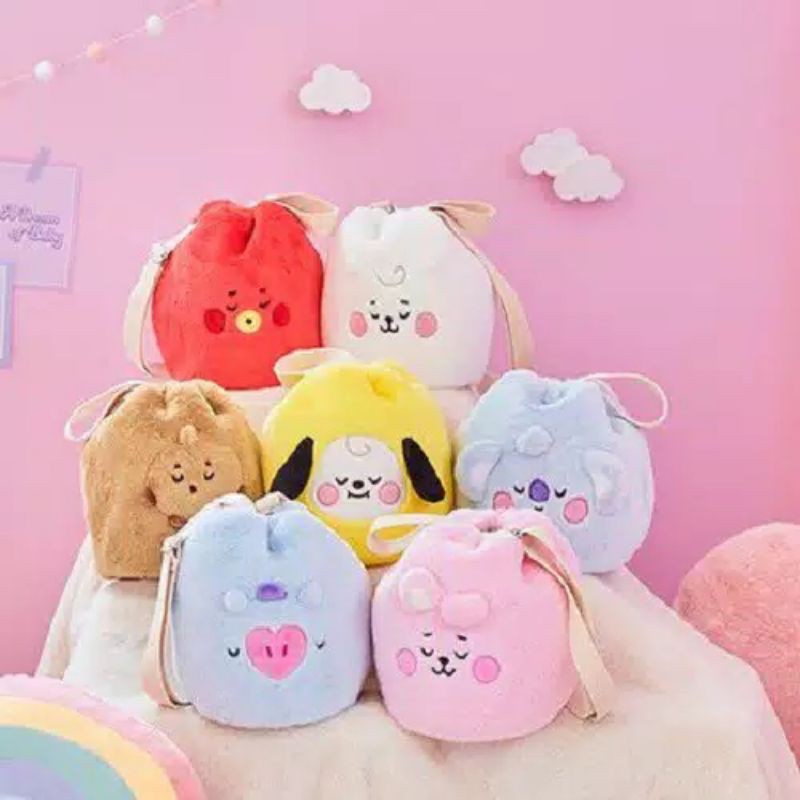 (PO) BT21 Bucket Bag